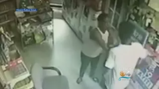 Surveillance Video Shows Dramatic Armed Robbery In Little Haiti