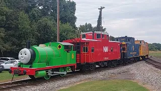 GP9highhood 620 and Percy at the North Carolina transportation museum in Spencer NC 9/25/22🇺🇸