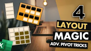 Super Layout Tricks for Excel Pivot Tables