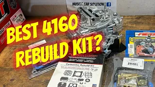Who Makes the Best Holley 4160 Carburetor Kit?