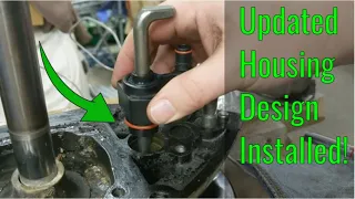 New Lower Shift Shaft Housing -- Mercruiser Gimbal Ring Replacement Ep 7