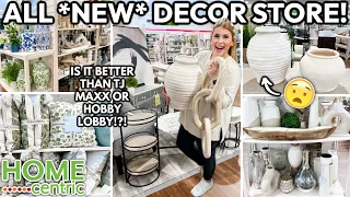 You WONT BELIEVE This NEW Home Decor Store 🤯 BETTER THAN TJ MAXX?! | Home Centric Decor + Furniture