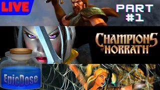Let's Try This Again! Let's Play CHAMPIONS of NORRATH in 2022! Part 1 #ps2 #championsofnorrath #rpg