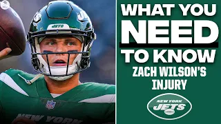 EVERYTHING you need to know about Jets QB Zach Wilson OUT 2-4 Weeks with KNEE INJURY | CBS Sports HQ