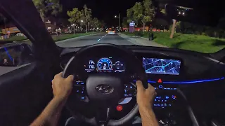 2022 Hyundai Elantra N Manual POV Night Drive (3D Audio)(ASMR)