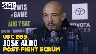 Jose Aldo Targets Fight with T.J. Dillashaw by December | UFC 265 | MMA Fighting