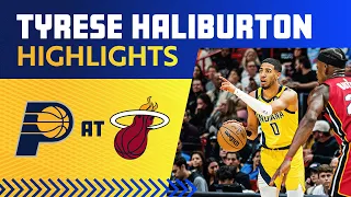 Tyrese Haliburton 43 Points & 10 3PM | Indiana Pacers at Miami Heat