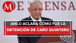 DEA no tuvo injerencia directa en captura de Caro Quintero: AMLO