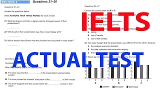 IELTS LISTENING PRACTICE TEST 2017 WITH ANSWERS and AUDIOSCRIPTS | IELTS ACTUAL TEST 80