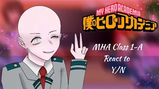 MHA Class 1-A React to Y/N ⟬Part⟭⟬Gacha Club⟭⟬MHA⟭⟬Short⟭