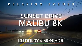 Driving Malibu 8K HDR - Downtown LA to Malibu on PCH