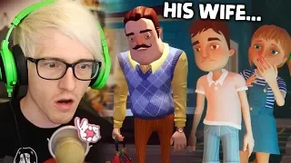 HIS WIFE IS GONE.. | Hello Neighbor Hide and Seek Chapter 3