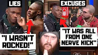 Israel Adesanya DELUSIONAL About Alex Pereira Loss At UFC 281? Lies? Excuses? Weak Mindset