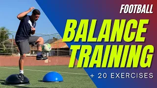 Knee and Ankle Stability - Football Balance Training l Injury Prevention Exercises