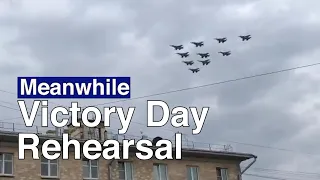 Military Planes Fly Over Moscow in Victory Day Rehearsal | The Moscow Times