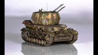 Flakpanzer IV Wirbelwind 1/72 Revell - Tank Model