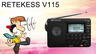 #RETEKESS V115 Multifunction radio