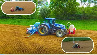 Semis de Soja/New Holland TVT 135 X Monosem+SUPRISE