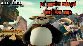 Pertarungan terakhir po sebagai pendekar naga, alur film kungfu panda 4, 2024. #kungfu #panda #po