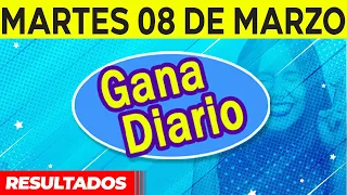 Resultado de Gana Diario del Martes 8 de Marzo del 2022