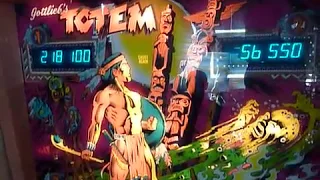 Totem Gottlieb Pinball Description and Gameplay