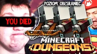 OKROPNE SIURONOSY! | Minecraft Dungeons #10 z / @Juniorsky