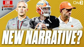 CFB Narrative Teams: Florida, Clemson, Ohio St | Florida State 2024 Stakes? | BUY Stock Players