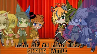 The Toys VS The Scraps {GACHA LIFE X FNAF SINGING BATTLE}