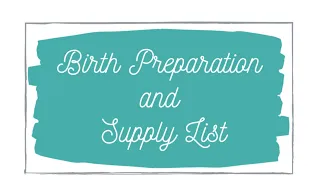 What to Pack for Your Birth! | Birth preparation and supply list | LIVE