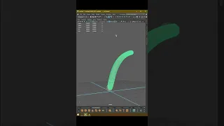 Autodesk Maya Tutorial - How to use Curve Warp Deformer in Maya