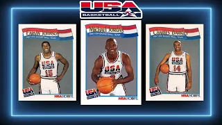 Top 15 Most Valuable TEAM USA DREAM TEAM Basketball Cards From The 1991-92 Hoops Basketball Set!