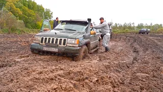 НИВЫ И УАЗЫ против PRADO, PATROL, CHEROKEE и AUDI