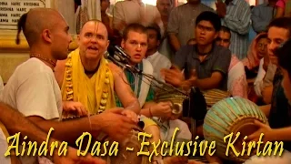 Aindra Dasa - Exclusive Kirtan Video. March 2009. part1
