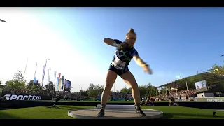 Complete Women's Shot Put Final.  Zürich Diamond League, Day 1, Sechseläutenplatz, September 1, 2021