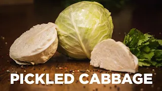 Preserving whole cabbage heads. That good old pickled sour cabbage. A traditional recipe.