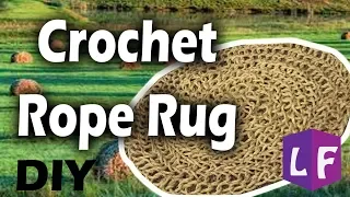 Crochet Rope Rug Tutorial