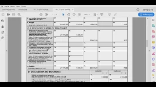 Instrukcja wyliczania dochodu dla współmałżonków za rok 2018 PIT-37 Czyste Powietrze