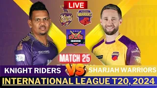 ILT20 Live | Abu Dhabi Knight Riders vs Sharjah Warriors | ADKR Vs SW Live Match Today #ilt20 #live