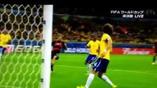 08.07.2014 World Cup Germany vs Brazil 3-0 kroos super goal