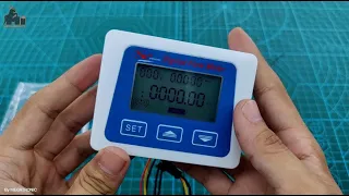 FLCD2-T3 | Digital Flow Meter Water Flowmeter Temperature Time Record LCD controller