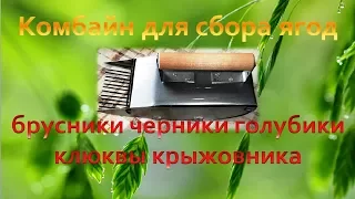 Комбайн для сбора ягод