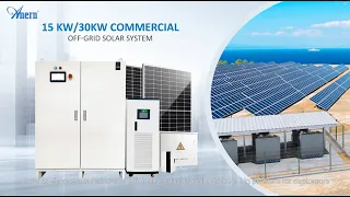 15KW-50KW Commercial Off Grid Solar Power Storage System