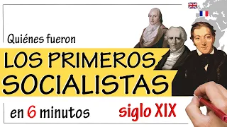 El SOCIALISMO UTÓPICO: Los primeros socialistas - Resumen | Saint-Simon, Owen, Fourier, Blanc...