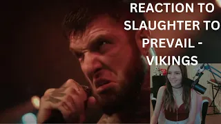 Reaction to Slaughter to Prevail - Vikings (One Take Vocal)