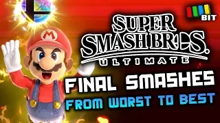 Ranking Every Final Smash from Super Smash Bros Ultimate [TetraBitGaming]