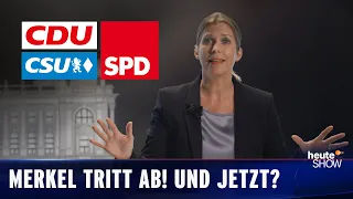 Wer wird Merkels Erbe? Die kleine Geschichte von SPD, CDU und CSU | heute-show