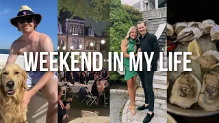 Memorial Day Weekend Vlog: newport with friends, lots of dancing, oysters, etc