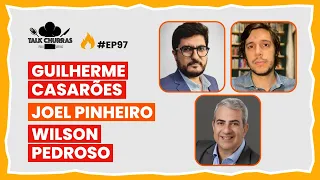 Guilherme Casarões, Joel Pinheiro e Wilson Pedroso AO VIVO no Talk Churras #EP97