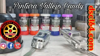 #vallejo #candypaint Como pintar Un Hot Wheels con Pintura Vallejo Candy