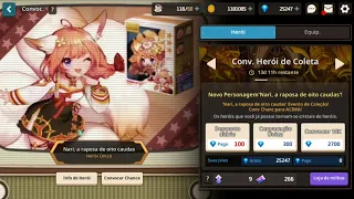 Guardian tales 25.000 gems summons Nari/Lahm